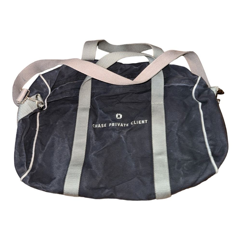 🔥 18” Chase Private Client CPC Banker Gym Duffel Bag By Scarborough Tweed 🔥